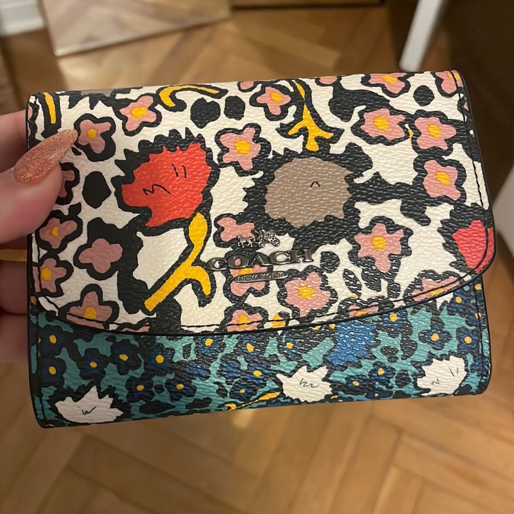Multicolored coach Wallet, in great condition